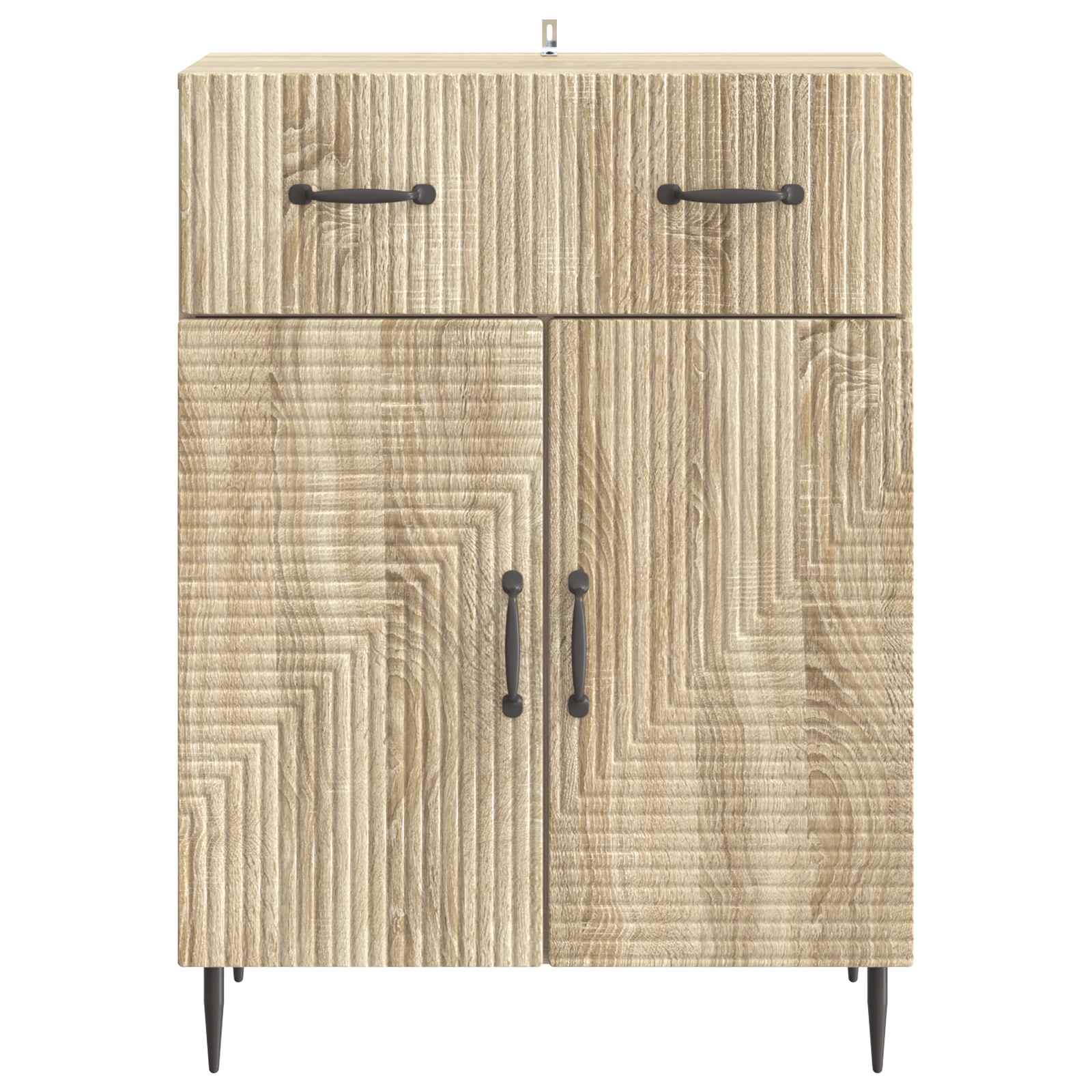 Πλαϊνό γραφείο με συρτάρι Sonoma Δρυς 66 x 34,5 x 89,5 εκ - Pakobazaar