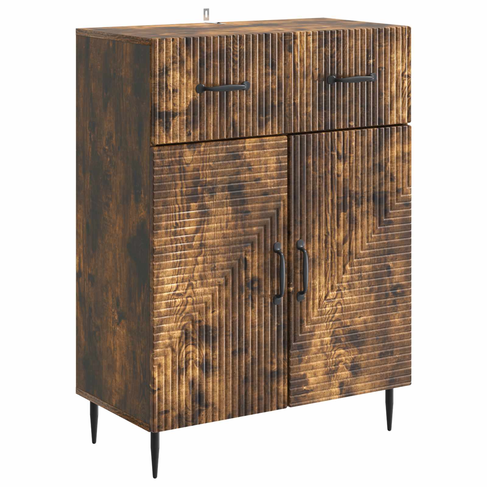 Πλαϊνό γραφείο Καπνισμένο Ξύλο Δρυός 66 x 34,5 x 89,5 εκ - Pakobazaar