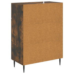 Πλαϊνό γραφείο Καπνισμένο Ξύλο Δρυός 66 x 34,5 x 89,5 εκ - Pakobazaar