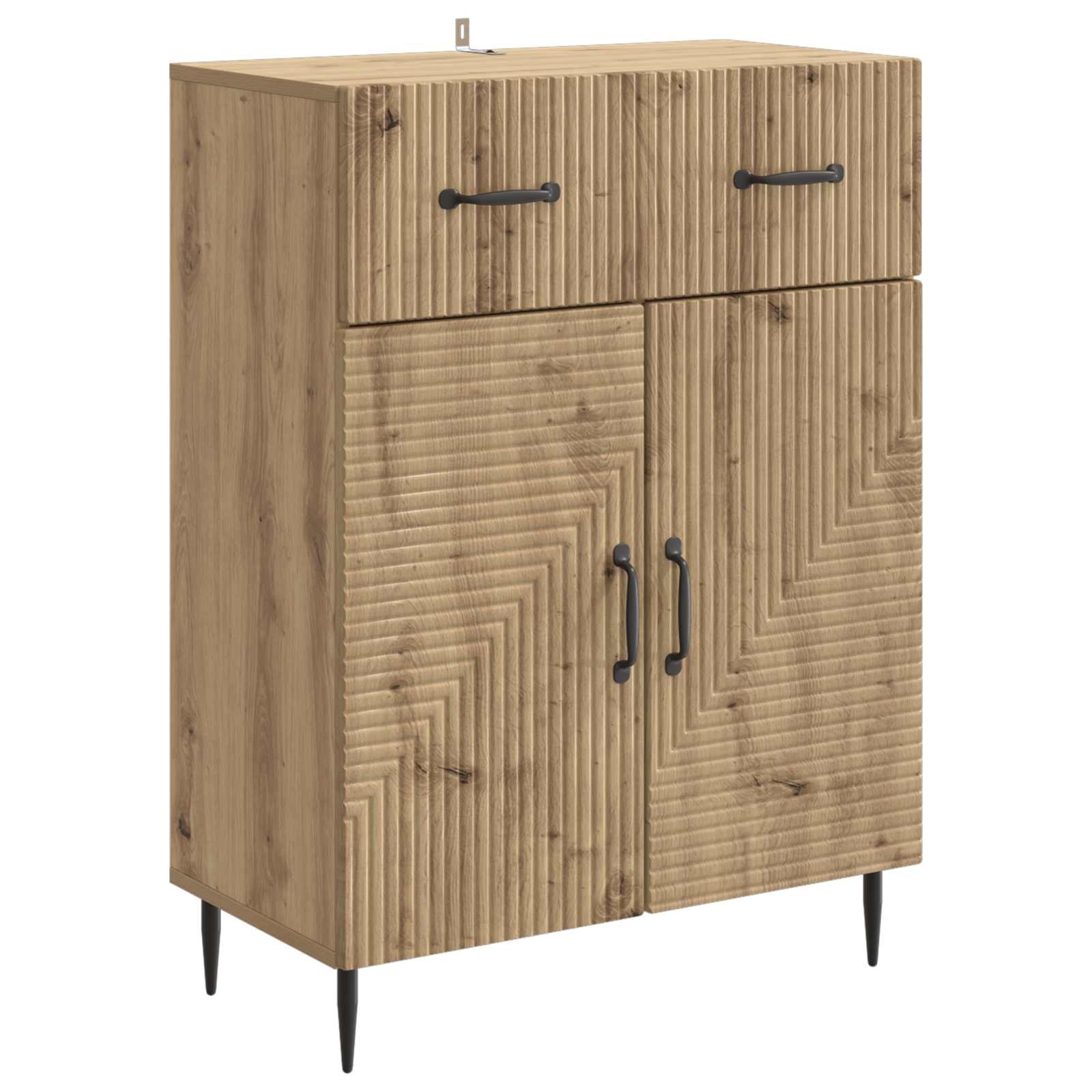 Πλαϊνό γραφείο με συρτάρι Artisan Δρυς 66 x 34,5 x 89,5 εκ - Pakobazaar