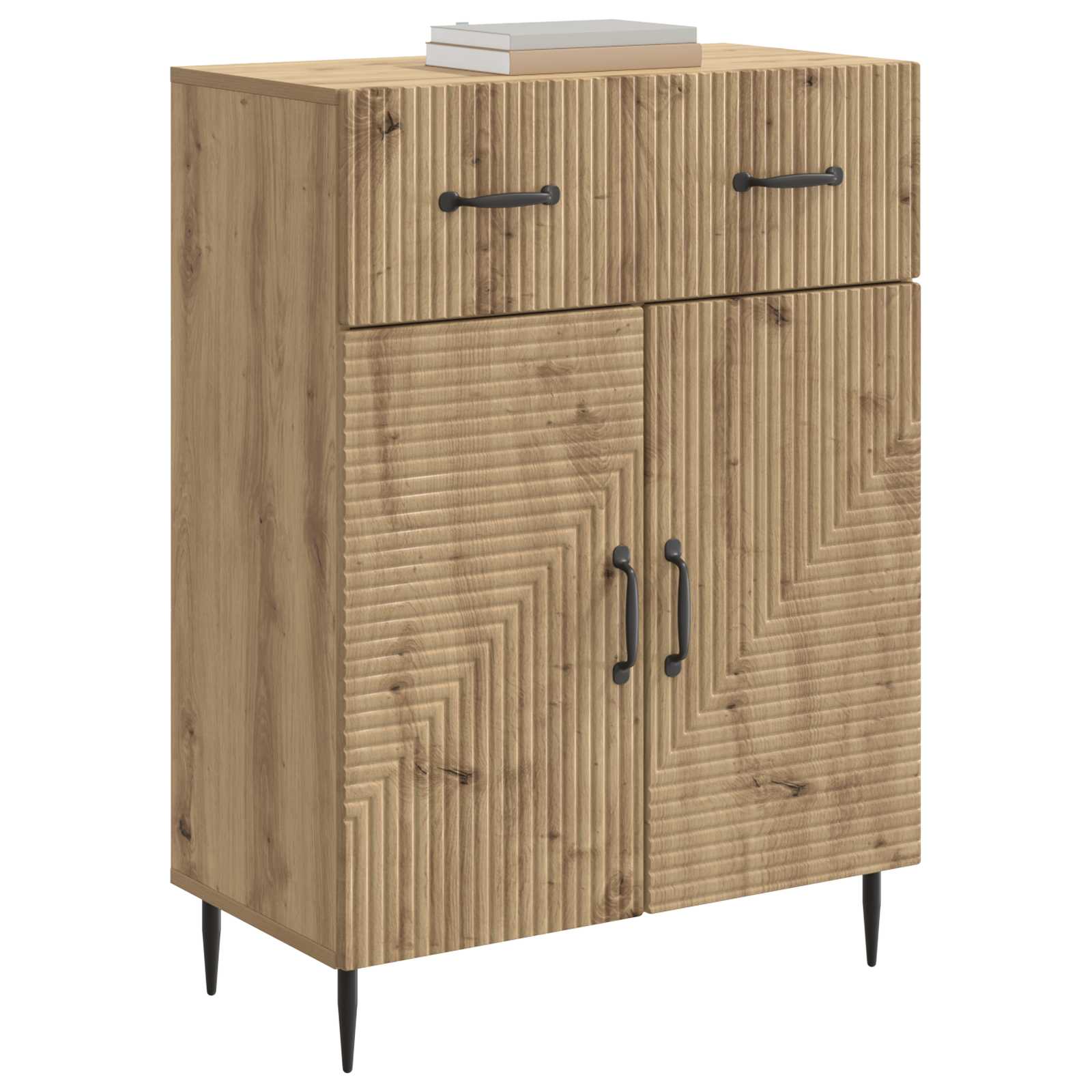 Πλαϊνό γραφείο με συρτάρι Artisan Δρυς 66 x 34,5 x 89,5 εκ - Pakobazaar