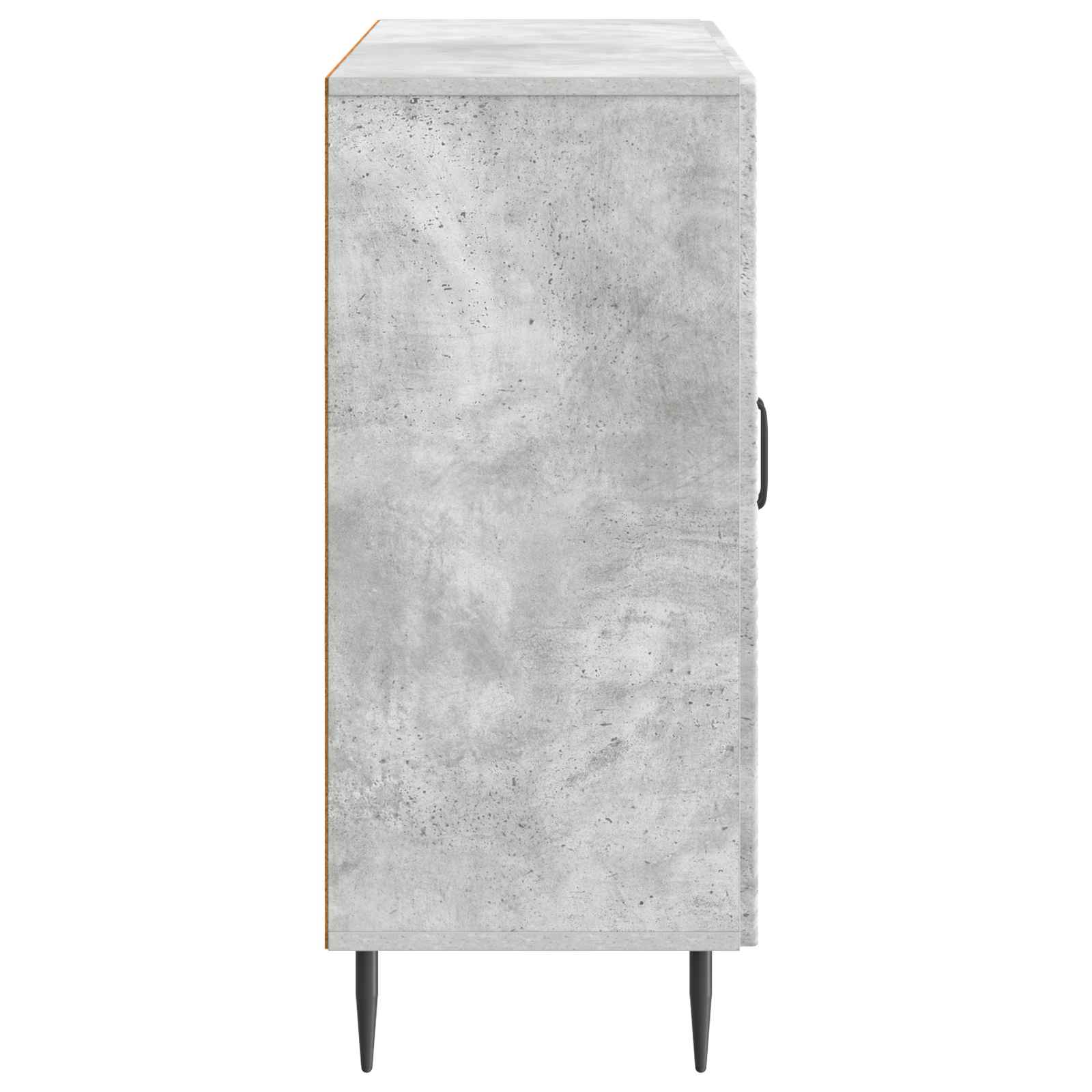Πλαϊνό γραφείο Γκρι Σκυροδέματος 89 x 34,5 x 80 εκ - Pakobazaar