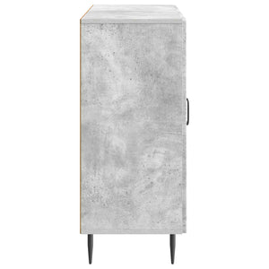 Πλαϊνό γραφείο Γκρι Σκυροδέματος 89 x 34,5 x 80 εκ - Pakobazaar