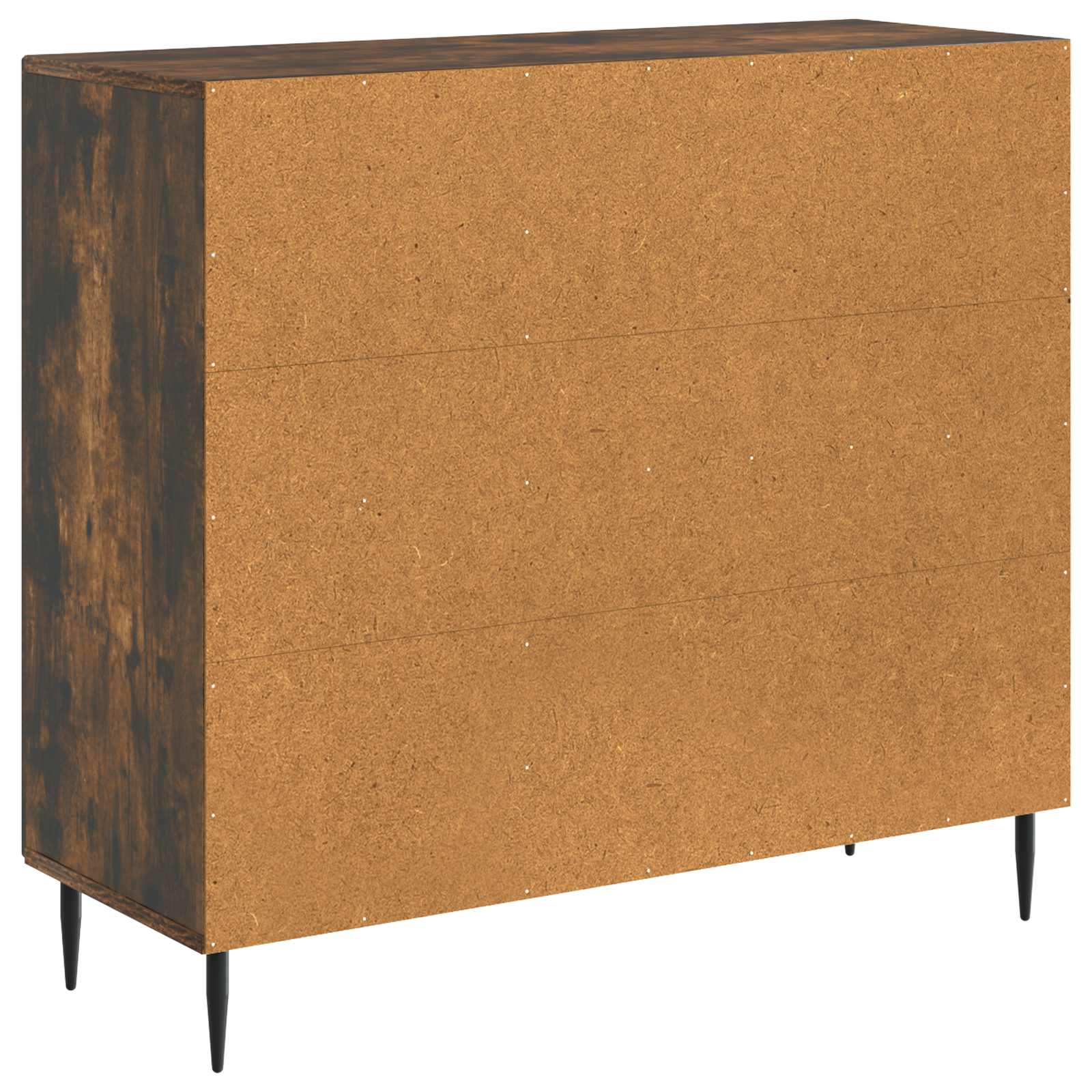 Πλαϊνό γραφείο Καπνισμένο Ξύλο Δρυός 89 x 34,5 x 80 εκ - Pakobazaar