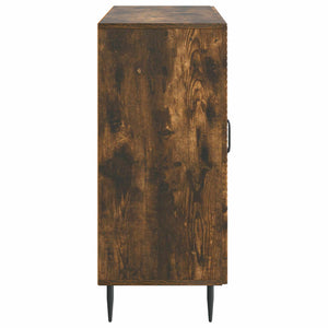 Πλαϊνό γραφείο Καπνισμένο Ξύλο Δρυός 89 x 34,5 x 80 εκ - Pakobazaar