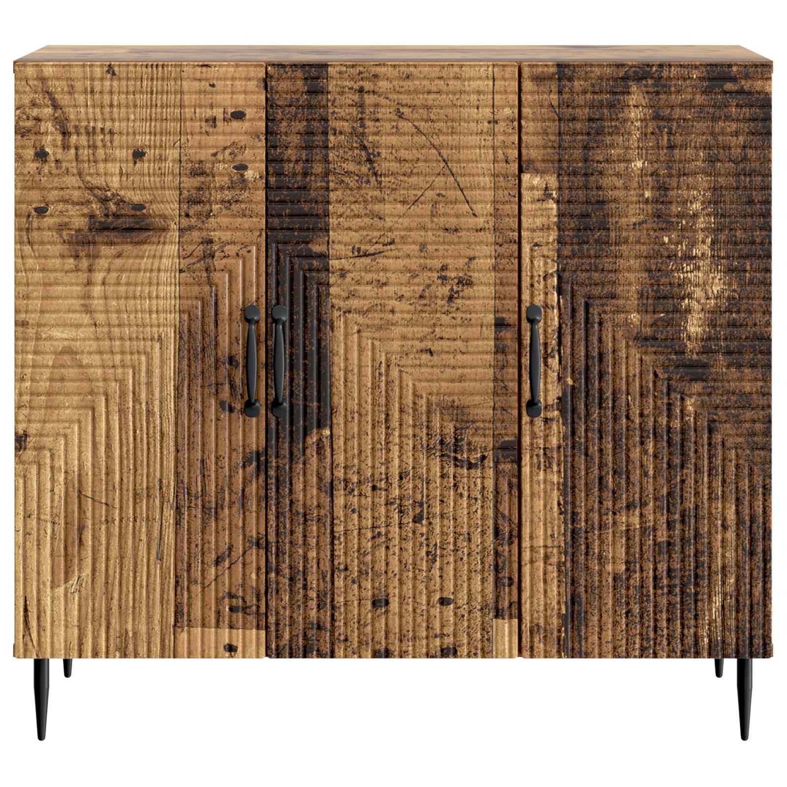 Πλαϊνό γραφείο Παλαιωμένο ξύλο 89 x 34,5 x 80 εκ - Pakobazaar