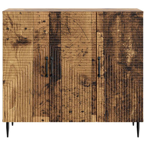 Πλαϊνό γραφείο Παλαιωμένο ξύλο 89 x 34,5 x 80 εκ - Pakobazaar