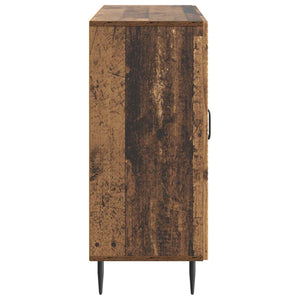 Πλαϊνό γραφείο Παλαιωμένο ξύλο 89 x 34,5 x 80 εκ - Pakobazaar