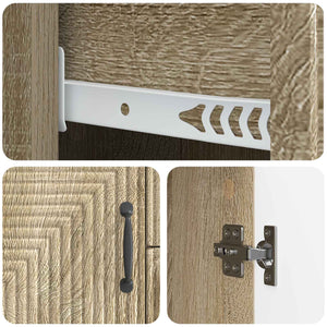 Πλαϊνό γραφείο με συρτάρι Sonoma Δρυς 89 x 34,5 x 60 εκ. - Pakobazaar