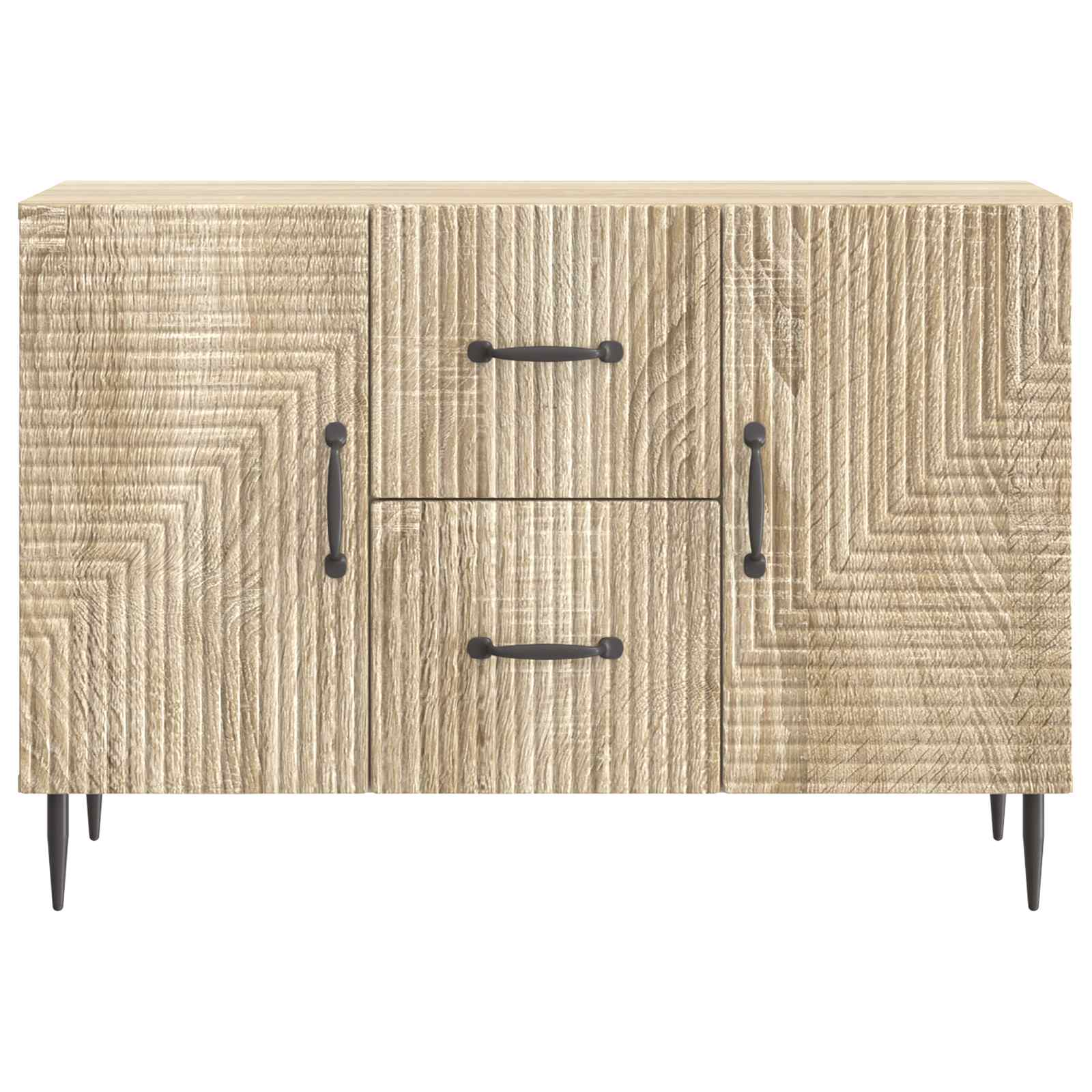 Πλαϊνό γραφείο με συρτάρι Sonoma Δρυς 89 x 34,5 x 60 εκ. - Pakobazaar