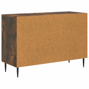 Πλαϊνό γραφείο Καπνισμένο Ξύλο Δρυός 89 x 34,5 x 60 εκ. - Pakobazaar