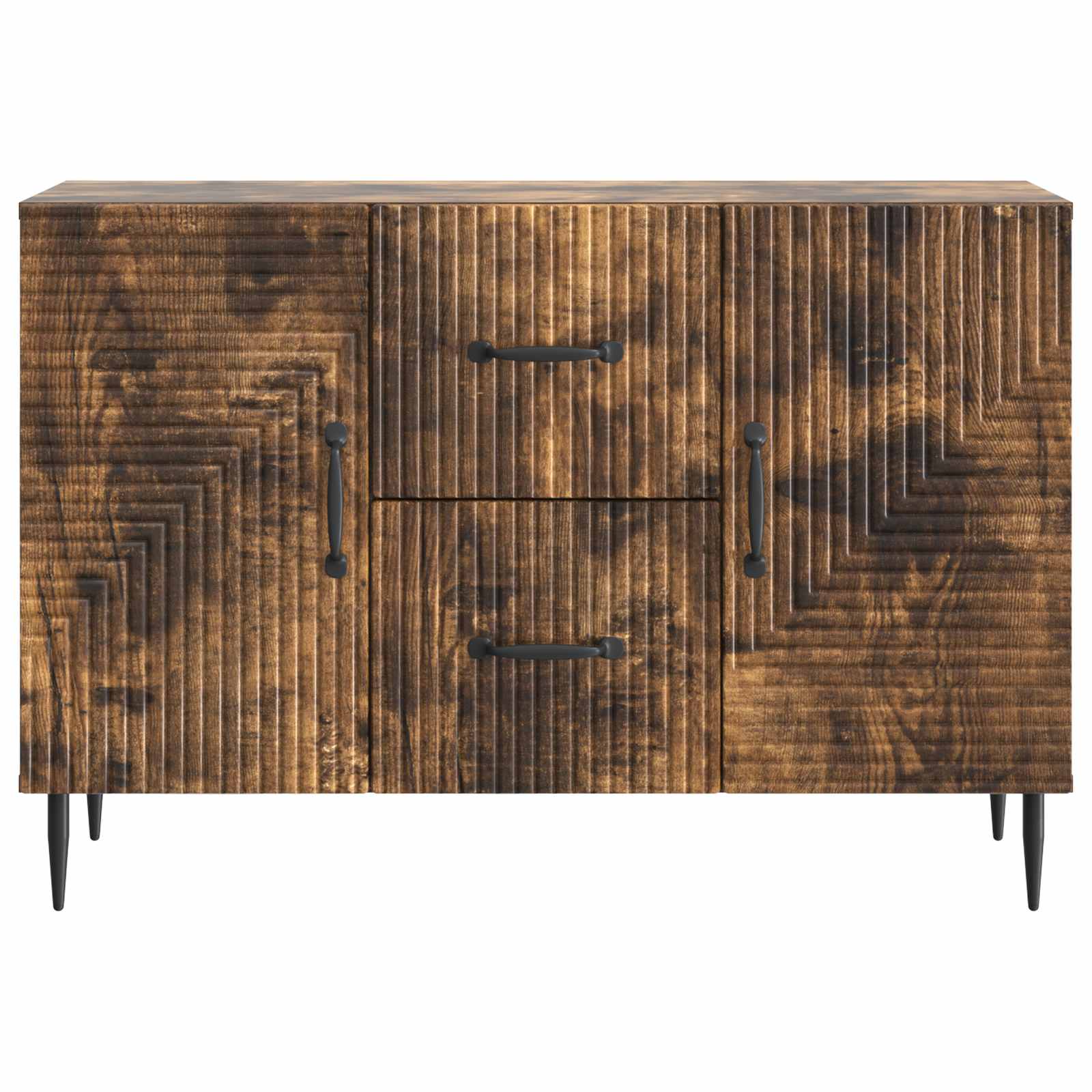 Πλαϊνό γραφείο Καπνισμένο Ξύλο Δρυός 89 x 34,5 x 60 εκ. - Pakobazaar
