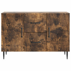 Πλαϊνό γραφείο Καπνισμένο Ξύλο Δρυός 89 x 34,5 x 60 εκ. - Pakobazaar