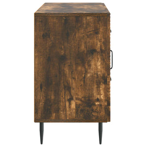 Πλαϊνό γραφείο Καπνισμένο Ξύλο Δρυός 89 x 34,5 x 60 εκ. - Pakobazaar