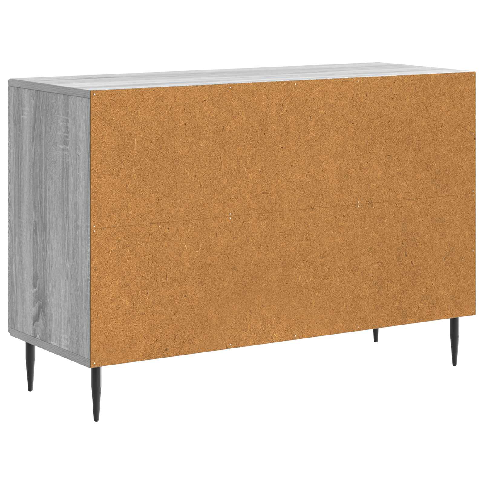Πλαϊνό γραφείο με συρτάρι Γκρι Sonoma 89 x 34,5 x 60 εκ. - Pakobazaar