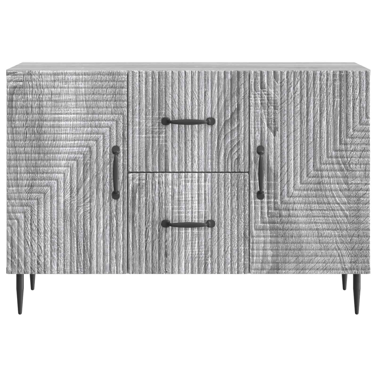 Πλαϊνό γραφείο με συρτάρι Γκρι Sonoma 89 x 34,5 x 60 εκ. - Pakobazaar