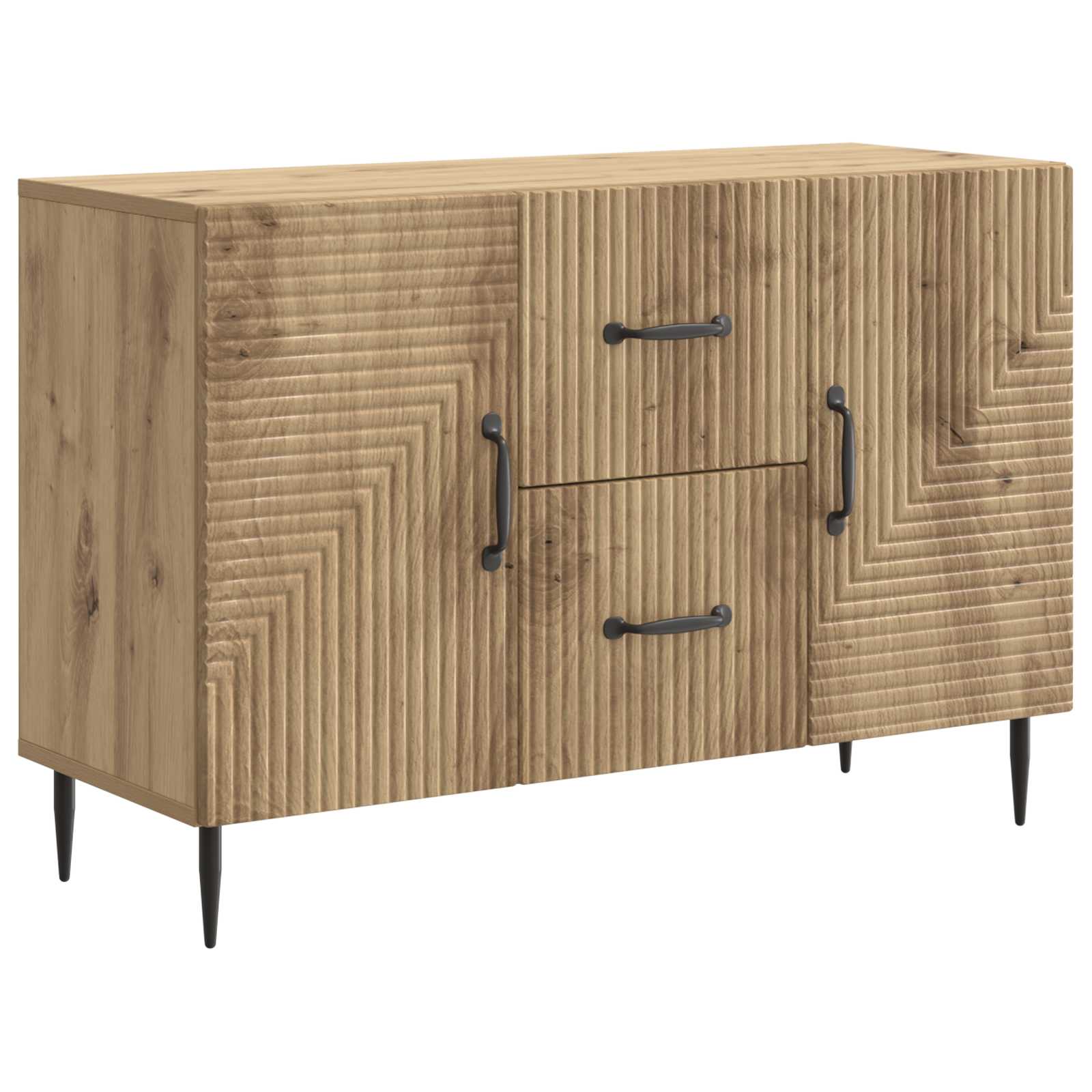 Πλαϊνό γραφείο με συρτάρι Artisan Δρυς 89 x 34,5 x 60 εκ. - Pakobazaar