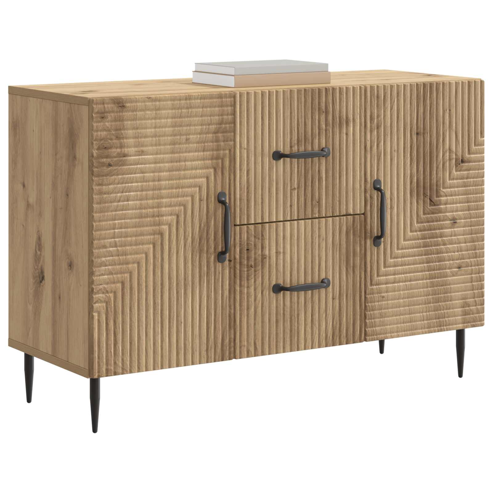 Πλαϊνό γραφείο με συρτάρι Artisan Δρυς 89 x 34,5 x 60 εκ. - Pakobazaar