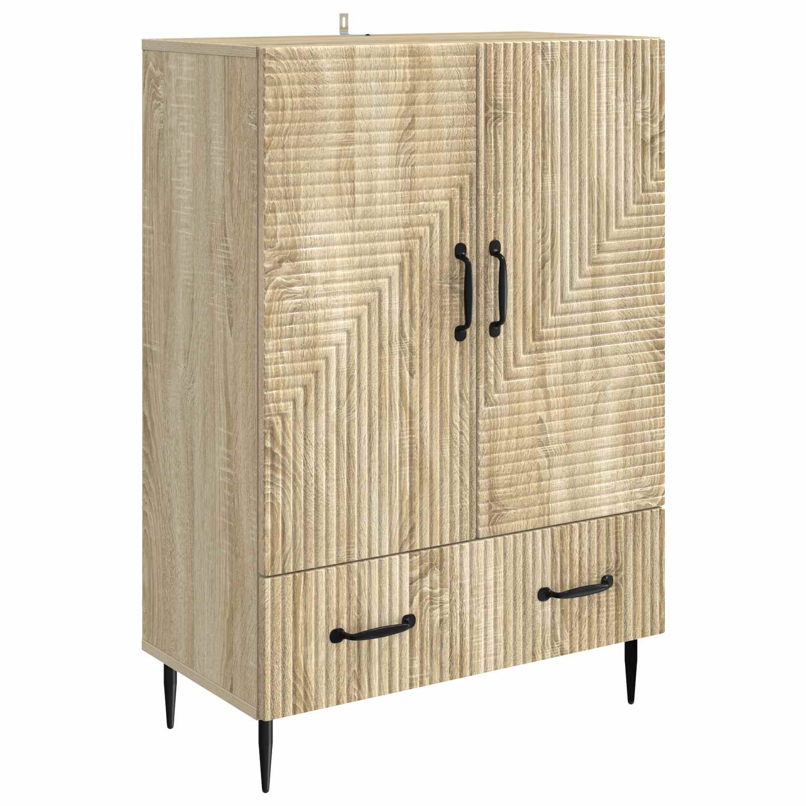 Πλαϊνό γραφείο με συρτάρι Sonoma Δρυς 66 x 34,5 x 95 εκ. - Pakobazaar