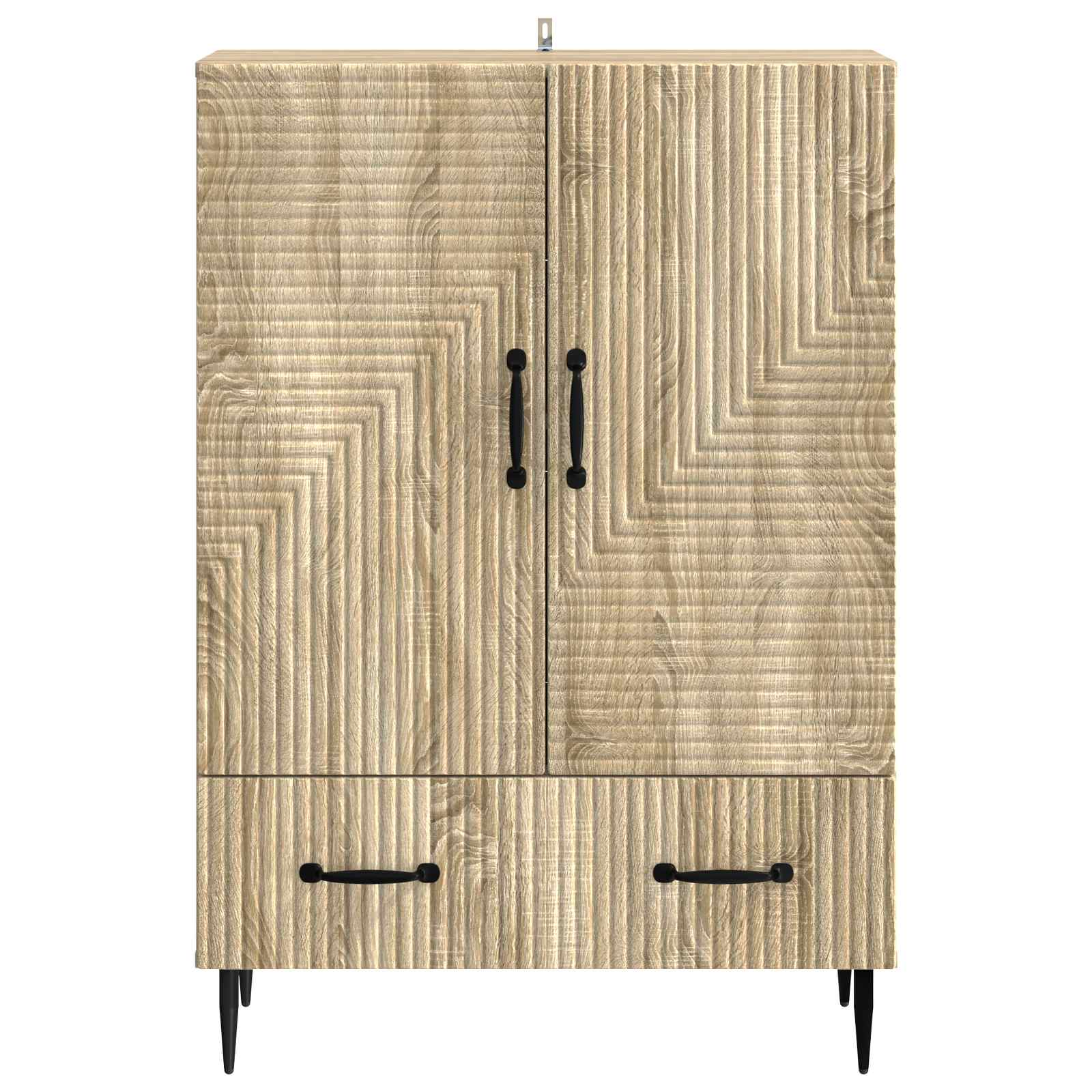 Πλαϊνό γραφείο με συρτάρι Sonoma Δρυς 66 x 34,5 x 95 εκ. - Pakobazaar