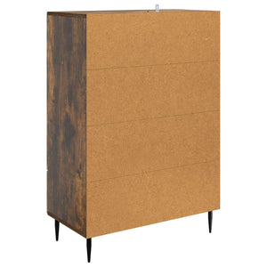 Πλαϊνό γραφείο Καπνισμένο Ξύλο Δρυός 66 x 34,5 x 95 εκ. - Pakobazaar