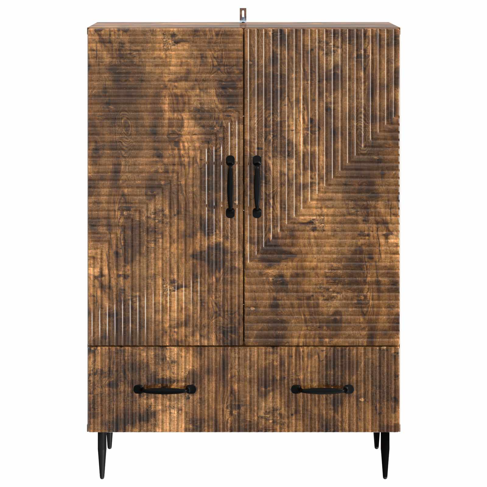 Πλαϊνό γραφείο Καπνισμένο Ξύλο Δρυός 66 x 34,5 x 95 εκ. - Pakobazaar