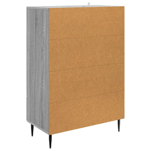 Πλαϊνό γραφείο με συρτάρι Γκρι Sonoma 66 x 34,5 x 95 εκ. - Pakobazaar
