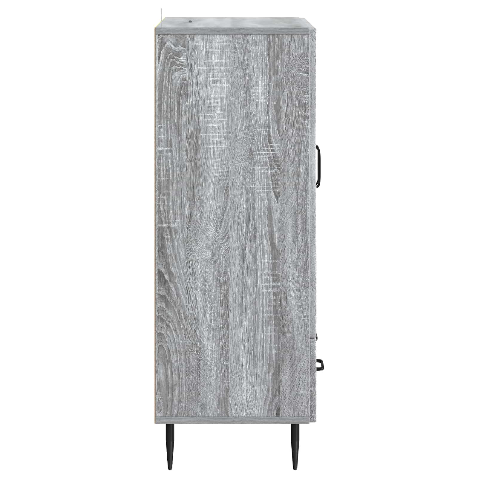 Πλαϊνό γραφείο με συρτάρι Γκρι Sonoma 66 x 34,5 x 95 εκ. - Pakobazaar