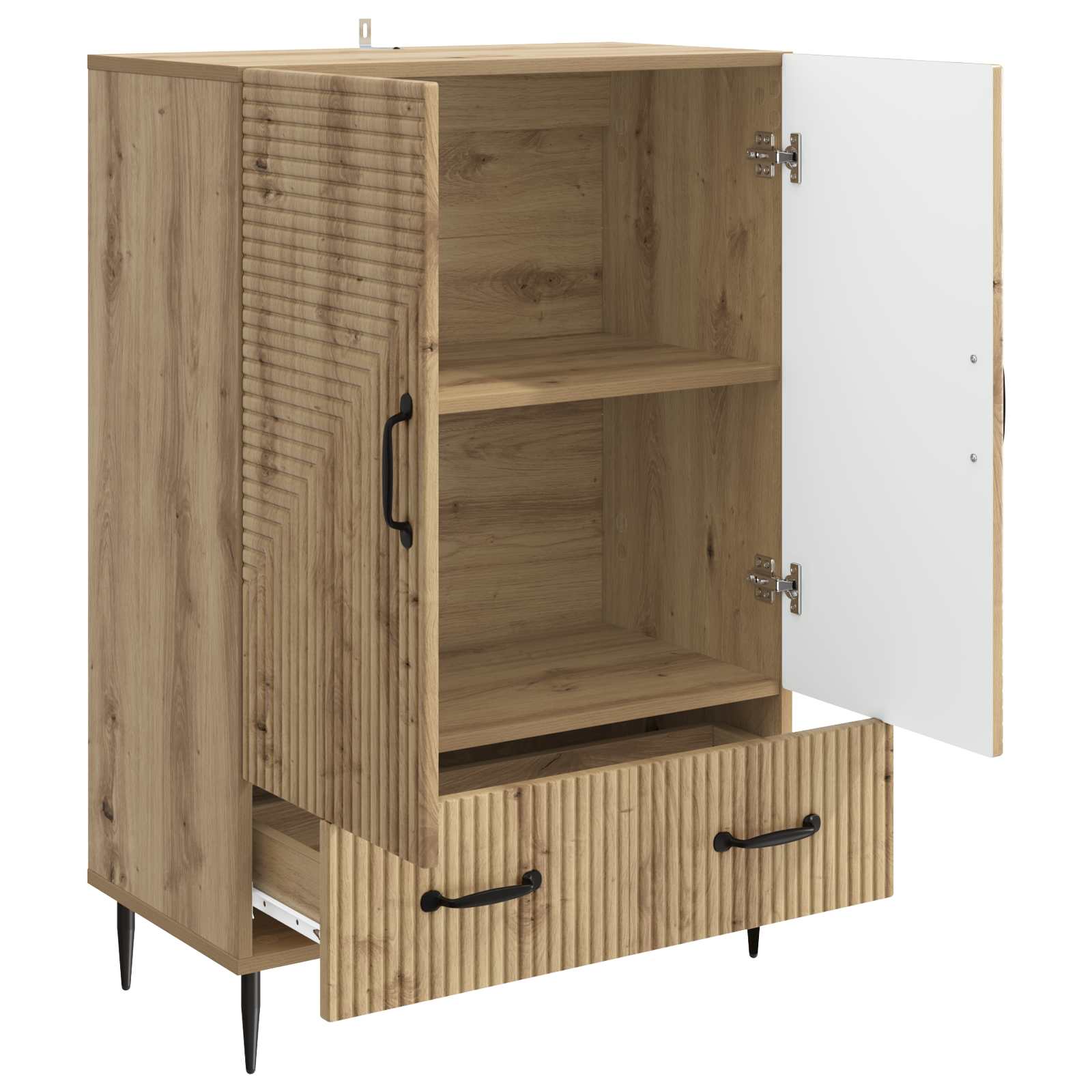 Πλαϊνό γραφείο με συρτάρι Artisan Δρυς 66 x 34,5 x 95 εκ. - Pakobazaar