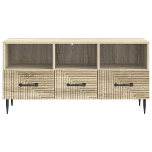 Ντουλάπι TV Sonoma Δρυς 102 x 34,5 x 50 εκ. Επεξεργασμένο Ξύλο - Pakobazaar
