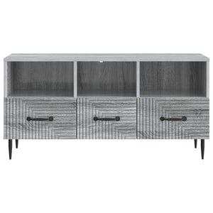 Ντουλάπι TV Γκρι Sonoma 102 x 34,5 x 50 εκ. Επεξεργασμένο Ξύλο - Pakobazaar