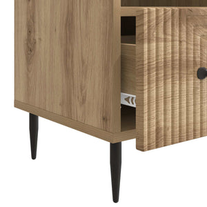 Ντουλάπι TV Artisan Δρυς 102 x 34,5 x 50 εκ. Επεξεργασμένο Ξύλο - Pakobazaar