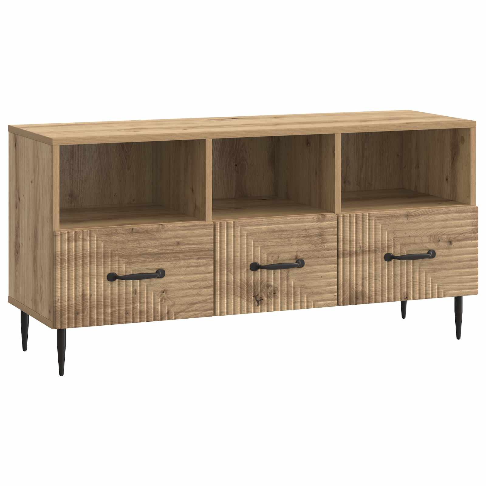 Ντουλάπι TV Artisan Δρυς 102 x 34,5 x 50 εκ. Επεξεργασμένο Ξύλο - Pakobazaar