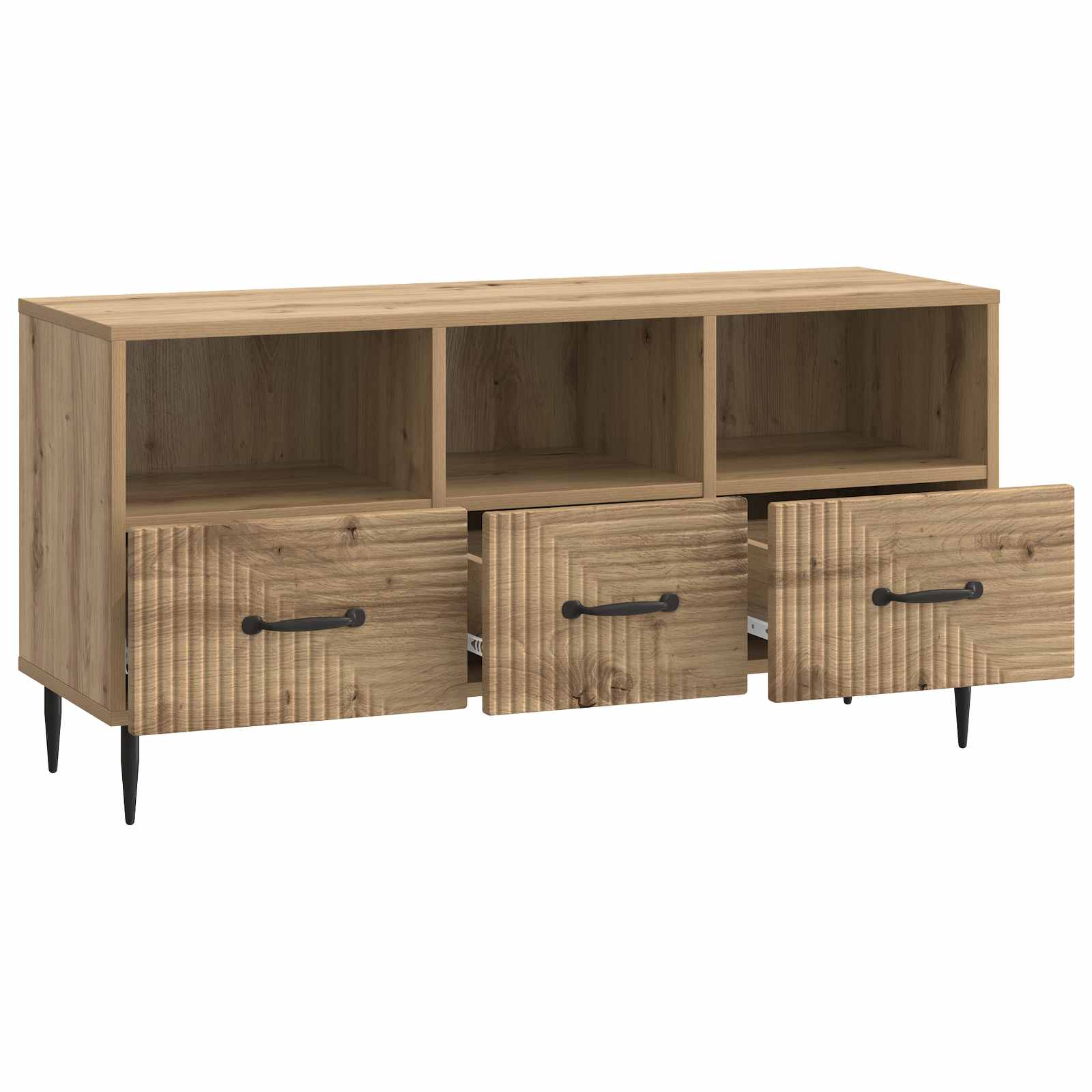 Ντουλάπι TV Artisan Δρυς 102 x 34,5 x 50 εκ. Επεξεργασμένο Ξύλο - Pakobazaar