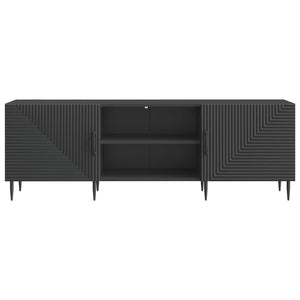 Ντουλάπι TV Μαύρο 150 x 31 x 50 εκ. Επεξεργασμένο Ξύλο - Pakobazaar