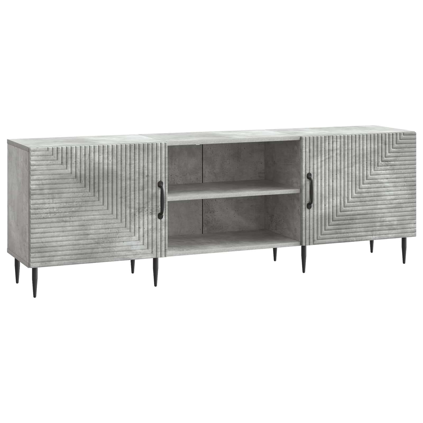 Ντουλάπι TV Γκρι Σκυροδέματος 150 x 31 x 50 εκ. - Pakobazaar