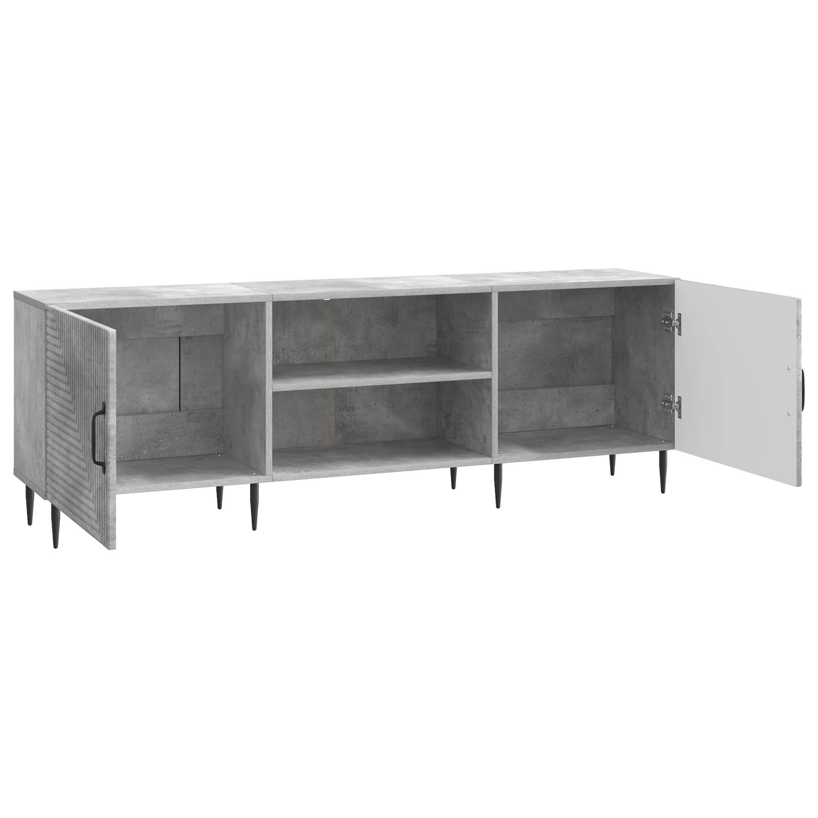 Ντουλάπι TV Γκρι Σκυροδέματος 150 x 31 x 50 εκ. - Pakobazaar