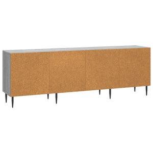 Ντουλάπι TV Γκρι Sonoma 150 x 31 x 50 εκ. Επεξεργασμένο Ξύλο - Pakobazaar