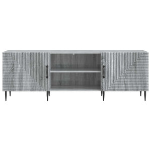 Ντουλάπι TV Γκρι Sonoma 150 x 31 x 50 εκ. Επεξεργασμένο Ξύλο - Pakobazaar
