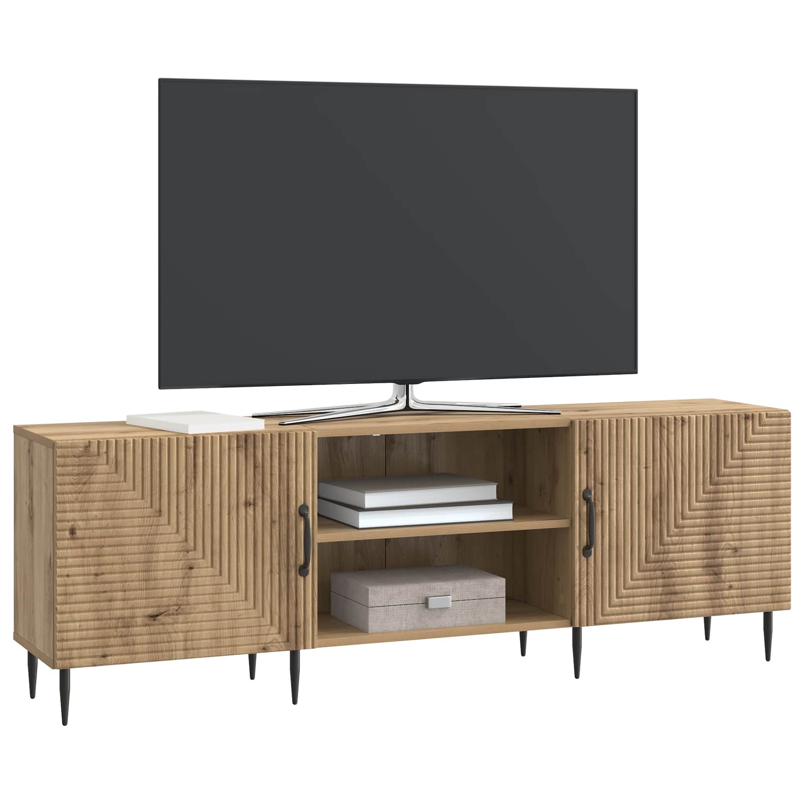 Ντουλάπι TV Artisan Δρυς 150 x 31 x 50 εκ. Επεξεργασμένο Ξύλο - Pakobazaar