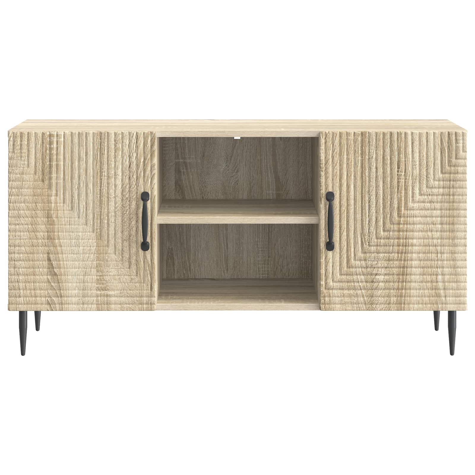 Ντουλάπι TV Sonoma Δρυς 102 x 34,5 x 50 εκ. Επεξεργασμένο Ξύλο - Pakobazaar