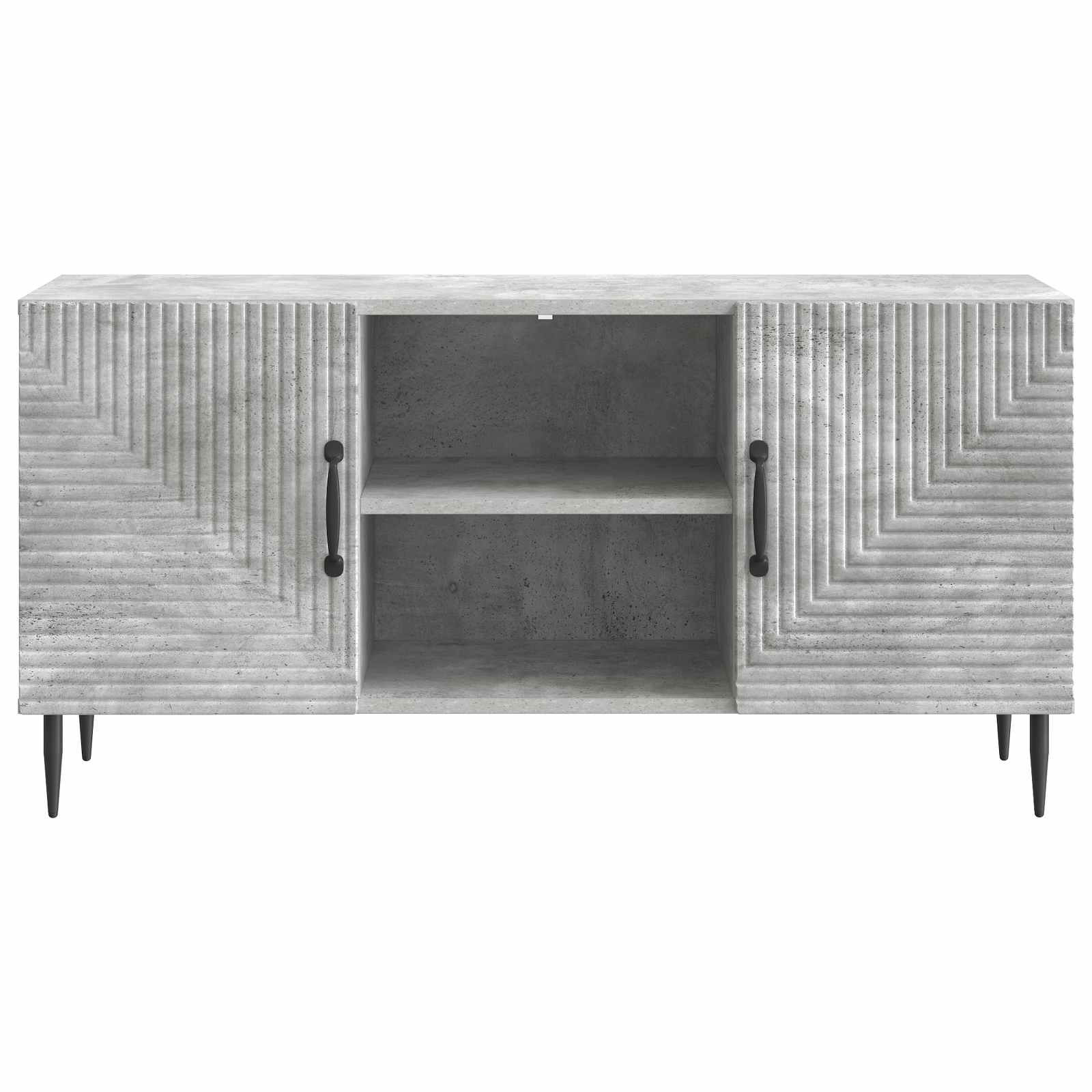 Ντουλάπι TV Γκρι Σκυροδέματος 102 x 34,5 x 50 εκ. - Pakobazaar