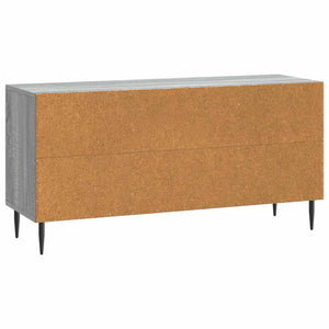 Ντουλάπι TV Γκρι Sonoma 102 x 34,5 x 50 εκ. Επεξεργασμένο Ξύλο - Pakobazaar