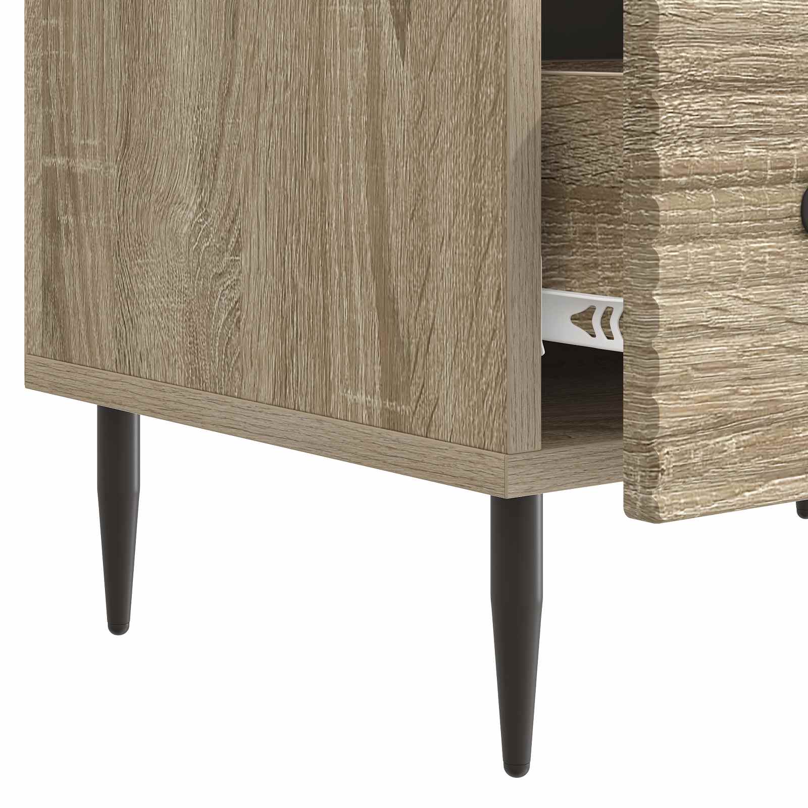Ντουλάπι TV Sonoma Δρυς 147 x 34,5 x 30 εκ Επεξεργασμένο Ξύλο - Pakobazaar