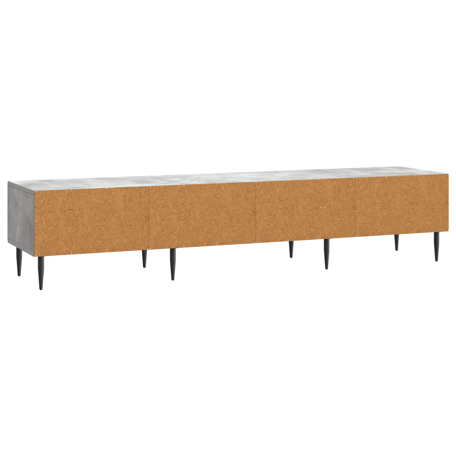 Ντουλάπι TV με συρτάρι Γκρι Σκυροδέματος 147 x 34,5 x 30 εκ - Pakobazaar