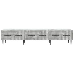 Ντουλάπι TV με συρτάρι Γκρι Σκυροδέματος 147 x 34,5 x 30 εκ - Pakobazaar