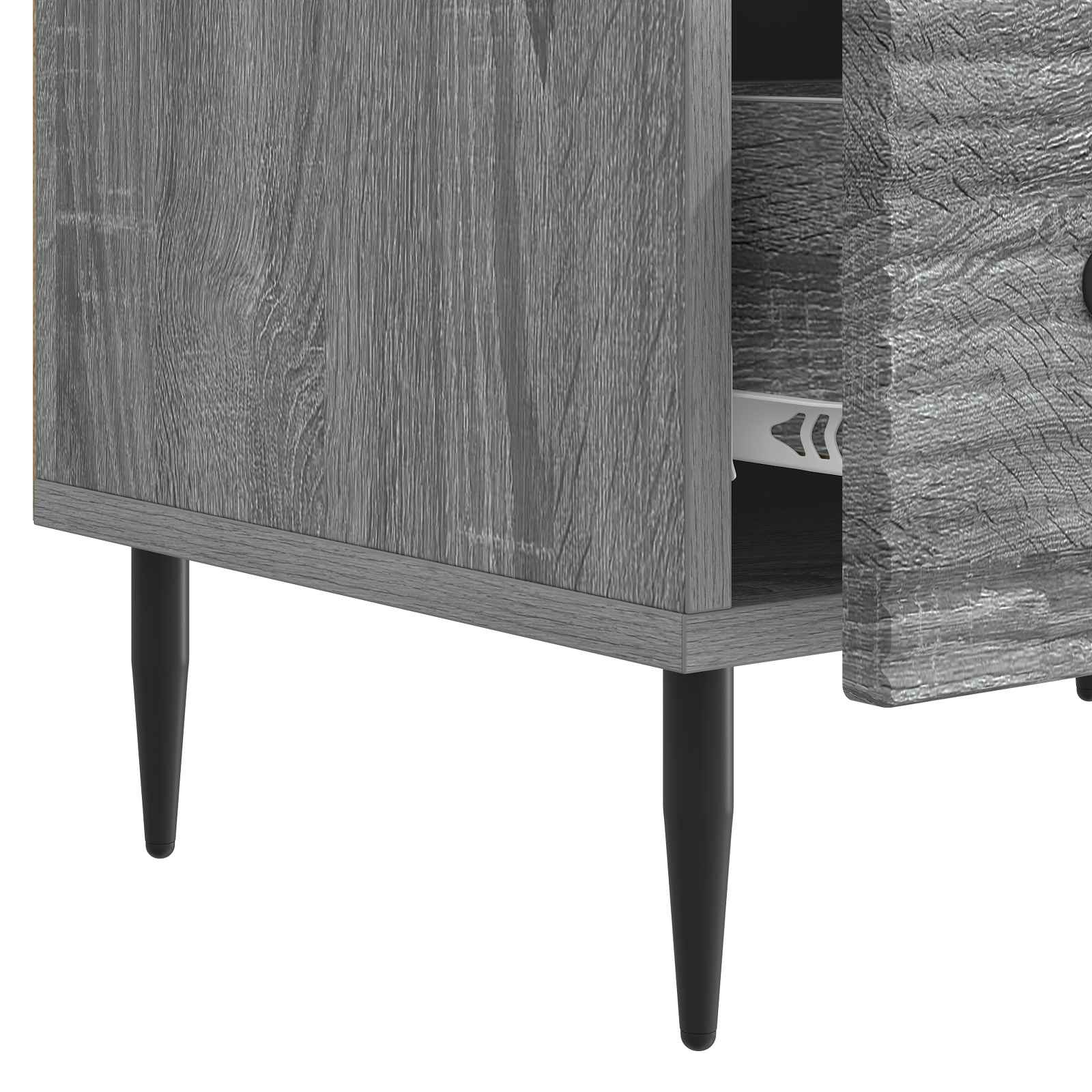 Ντουλάπι TV Γκρι Sonoma 147 x 34,5 x 30 εκ Επεξεργασμένο Ξύλο - Pakobazaar