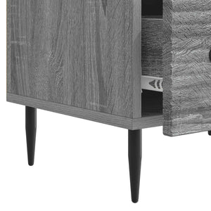 Ντουλάπι TV Γκρι Sonoma 147 x 34,5 x 30 εκ Επεξεργασμένο Ξύλο - Pakobazaar