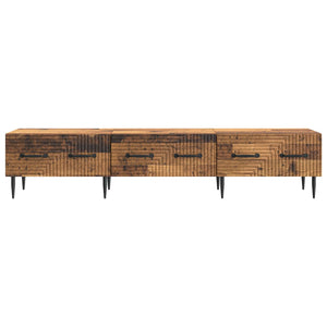 Ντουλάπι TV με συρτάρι Παλαιωμένο ξύλο 147 x 34,5 x 30 εκ - Pakobazaar