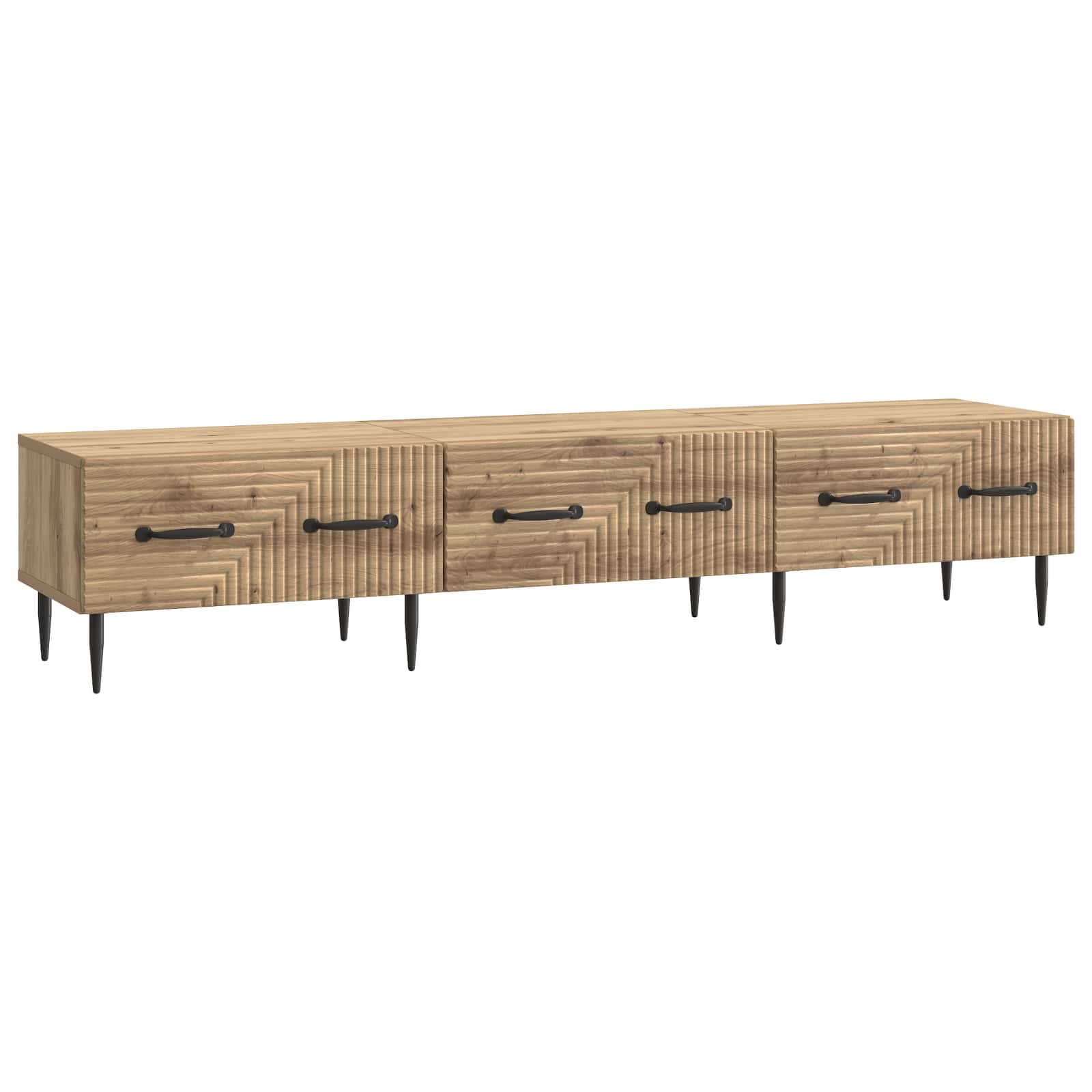 Ντουλάπι TV Artisan Δρυς 147 x 34,5 x 30 εκ Επεξεργασμένο Ξύλο - Pakobazaar